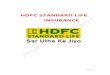 PROJECT on HDFC Standard Life