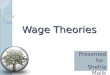 Wage Theory - 1