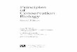 Chapter 9- Habitat fragmentation Principles in Conservation Biology