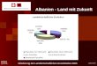 Albanien - Land mit Zukunft W201 eigene Grafik Gliederung der Landwirtschaftlichen Grundstücke 2006 Quelle: INSTAT