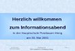 30. Mai 2001 Informationsabend AGENDA 21 EDV-Initiative in Postbauer-Heng Folie 1 Herzlich willkommen zum Informationsabend Herzlich willkommen zum Informationsabend