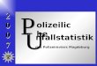 20072007 2 0 0 7 olizeiliche nfallstatistik U U P P des Polizeireviers Magdeburg
