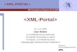 XML-Clearinghouse, Kolloquium 16. Juni 2003 16. Juni 2003 Uwe Müller (u.mueller@cms.hu-berlin.de) Humboldt-Universität zu Berlin Computer- und Medienservice