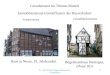 Immobiliensteuern beeinflussen das Bauverhalten: Fenstersteuer Bügeleisenhaus Hattingen, erbaut 1611 Haus in Neuss, 18. Jahrhundert Grundflächensteuer