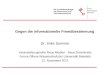 Die Landesbeauftragte f¼r Datenschutz und Informationsfreiheit Freie Hansestadt Bremen Dr. Imke Sommer Veranstaltungsreihe Neue Medien - Neue Demokratie