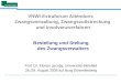 VNWI-Extraforum Attendorn: Zwangsverwaltung, Zwangsvollstreckung und Insolvenzverfahren Bestellung und Stellung des Zwangsverwalters Prof. Dr. Florian