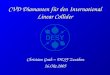 CVD Diamanten für den International Linear Collider Christian Grah – DESY Zeuthen 26.Okt.2005