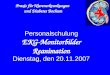 Praxis für Nierenerkrankungen und Diabetes Bochum Personalschulung EKG-Monitorbilder Reanimation Dienstag, den 20.11.2007
