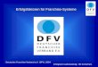 Erfolgsfaktoren für Franchise-Systeme Deutscher Franchise-Verband e.V. (DFV), 2004 Erfolgreich selbstständig. Mit Sicherheit