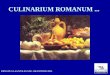 CULINARIUM ROMANUM... RENATE GLAS/WOLFGANG GRANITZER 2005
