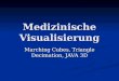 Medizinische Visualisierung Marching Cubes, Triangle Decimation, JAVA 3D
