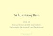 TA Ausbildung Bern 20.2.10 Transaktionen (nicht bearbeitet), Pathologie, Strukturell und Funktional 1 Pathologie, Enttr¼ben, 20.2.2010,