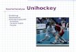 Sportartanalyse Unihockey - Einleitung - Spielanalyse - Anforderungsprofil Kondition Technik-Taktik Psyche