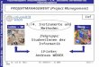 Projektmanagement (Project Management) – 3./4. Instrumente und Methoden des Projektmanagements Universität Wien – Department of Knowledge and Business