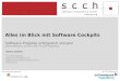 Das SCCH ist eine Initiative der Das SCCH befindet sich im Alles im Blick mit Software Cockpits Software Projekte erfolgreich steuern Softnet-Workshop,