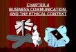 12774907 Business Communication and Ethical Context