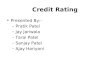 44308485 Credit Rating Ppt