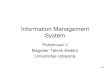 01.1 Information Management System