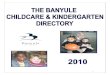 Banyule Childcare and Kindergarten Directory 2010[3]