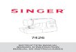 Singer 7426 Manual