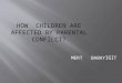 How Does Parental Conflict Affect Children