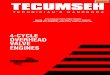 Techumseh 4 Stroke Overhead Valve-Service-Manual