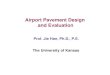 Airport Pavement Design and Evaluation
