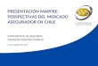 PRESENTACIÓN MAPFRE: PERSPECTIVAS DEL MERCADO ASEGURADOR EN CHILE INTENDENTE DE SEGUROS OSVALDO MACÍAS MUÑOZ 23 DE MARZO DE 2012