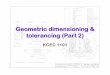 9b- Geometric Dimension Ing & Tolerancing (Part2)