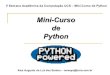 Mini Curso de Python