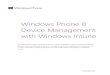 Windows Phone8 Device Management with Windows Intune
