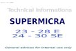 SuperMicra 12-2003 Manuale tecnico