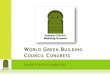 Presentation of Tunisia Green Building Council - English version