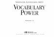 Vocabulary Power_grade 7