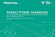 Doctor Know- a Knowledge Commons in Health