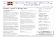 March 5, 2013 Ashby Primary School Newsletter