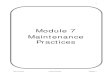 Module 7 Maintenace Practices