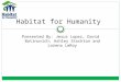Habitat for Humanity powerpoint