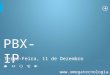 Www.omegatecnologia.com PBX-IP Terça-Feira, 11 de Dezembro