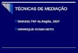 TÉCNICAS DE MEDIAÇÃO EMAGIS,TRF 4a.Região, 2007 HENRIQUE GOMM NETO