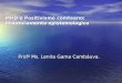 MHD e Positivismo comteano: distanciamento epistemológico Profª Ms. Lenita Gama Cambáuva