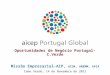 Oportunidades de Negócio Portugal-C.Verde Missão Empresarial-AIP, AIDA, ANEMM, APIA Cabo Verde, 14 de Novembro de 2011