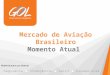 Mercado de Aviação Brasileiro Momento Atual Material para uso interno