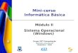 Mini-curso Informática Básica Módulo II Sistema Operacional (Windows) Grupo PET-Computação ( pet@dsc.ufcg.edu.br ) pet@dsc.ufcg.edu.br Dezembro - 2005