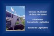 Câmara Municipal de Belo Horizonte Divisão de Consultoria Legislativa Escola do Legislativo