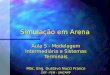 Simulação em Arena Aula 5 - Modelagem Intermediária e Sistemas Terminais MSc. Eng. Gustavo Nucci Franco DEF - FEM - UNICAMP