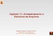 Database System Concepts, 5th Ed. ©Silberschatz, Korth and Sudarshan See  for conditions on re-use Capítulo 11: Armazenamento