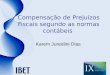Compensação de Prejuízos Fiscais segundo as normas contábeis Karem Jureidini Dias
