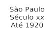 São Paulo Século xx Até 1920. Jardins semi-públicos no Parque Trianon, por volta de 1910