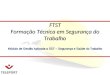 Módulo de Gestão Aplicada a SST – Segurança e Saúde do Trabalho FTST Formação Técnica em Segurança do Trabalho